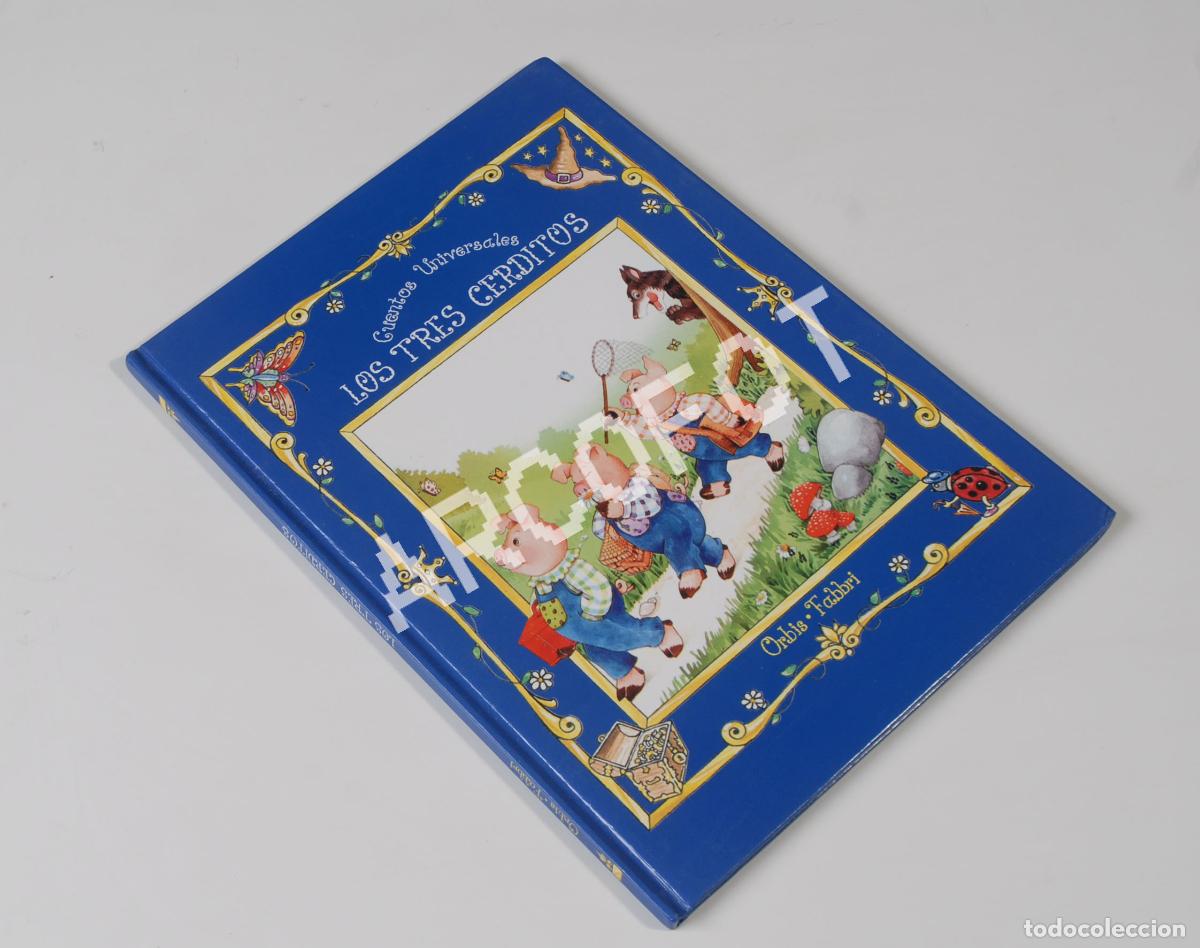 Libros de segunda mano: Cuentos Universales - LOS TRES CERDITOS - Ediciones Orbis 1996 - Foto 1
