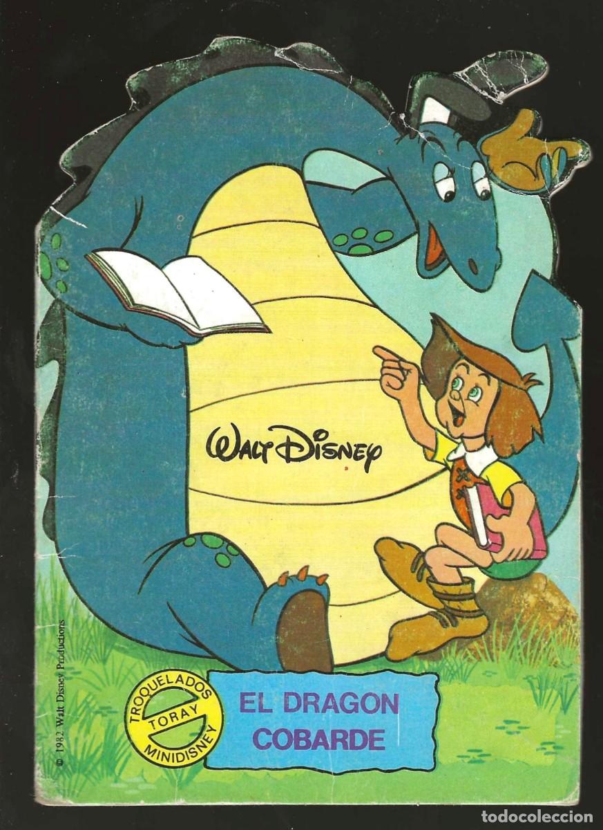 Libros de segunda mano: TORAY -- TROQUELADOS MINI DISNEY-- N&ordm; 43 EL DRAG&Oacute;N COBARDE - Foto 1