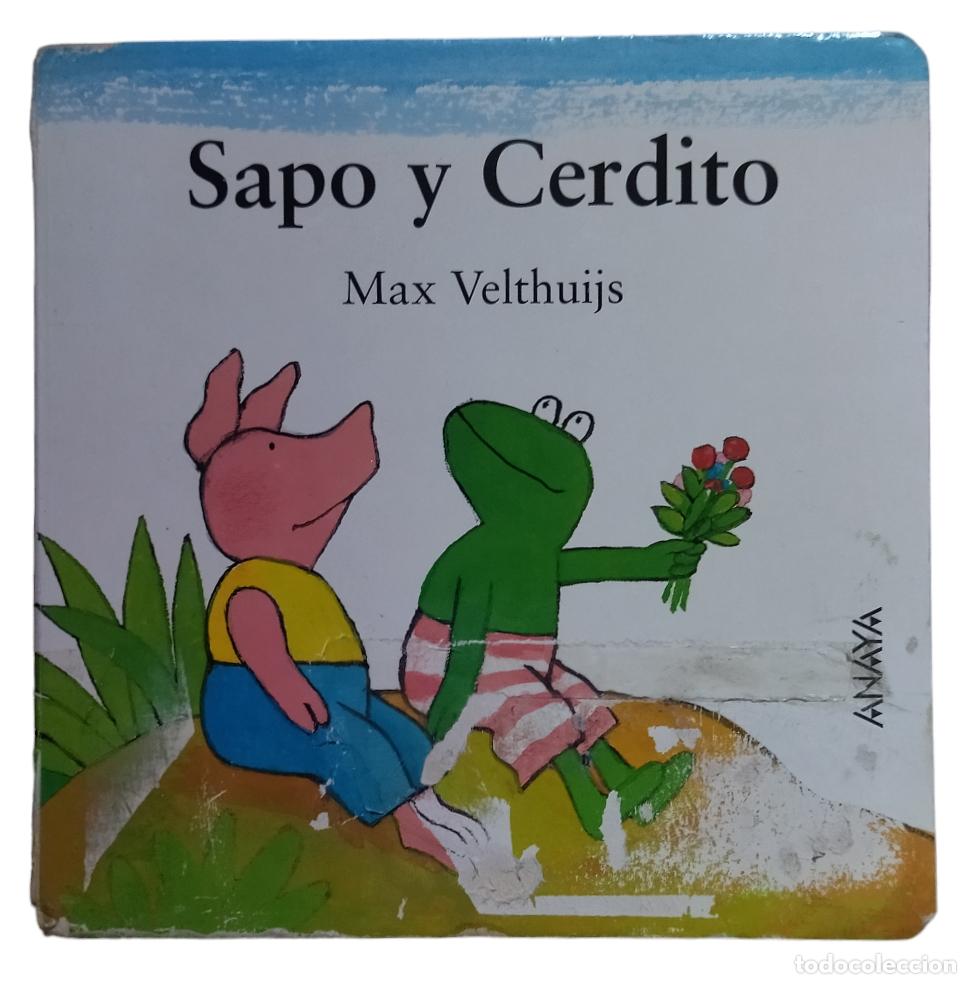 Libros de segunda mano: SAPO Y CERDITO / MAX VELTHUIJS. 1&ordf; EDICI&Oacute;N 2000. - Foto 1