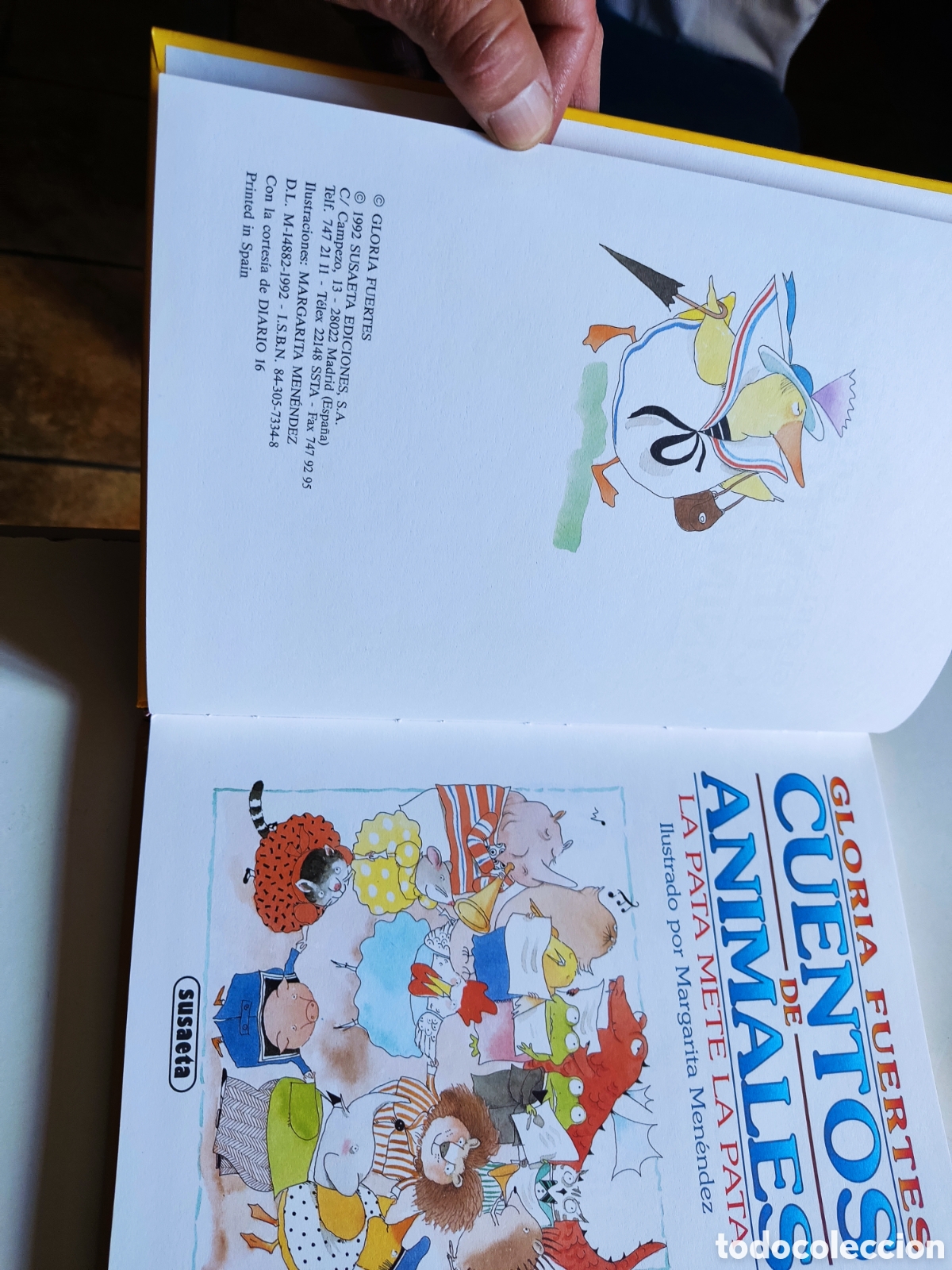Libros de segunda mano: Libro cuentos de animales de Gloria Fuertes - Foto 3