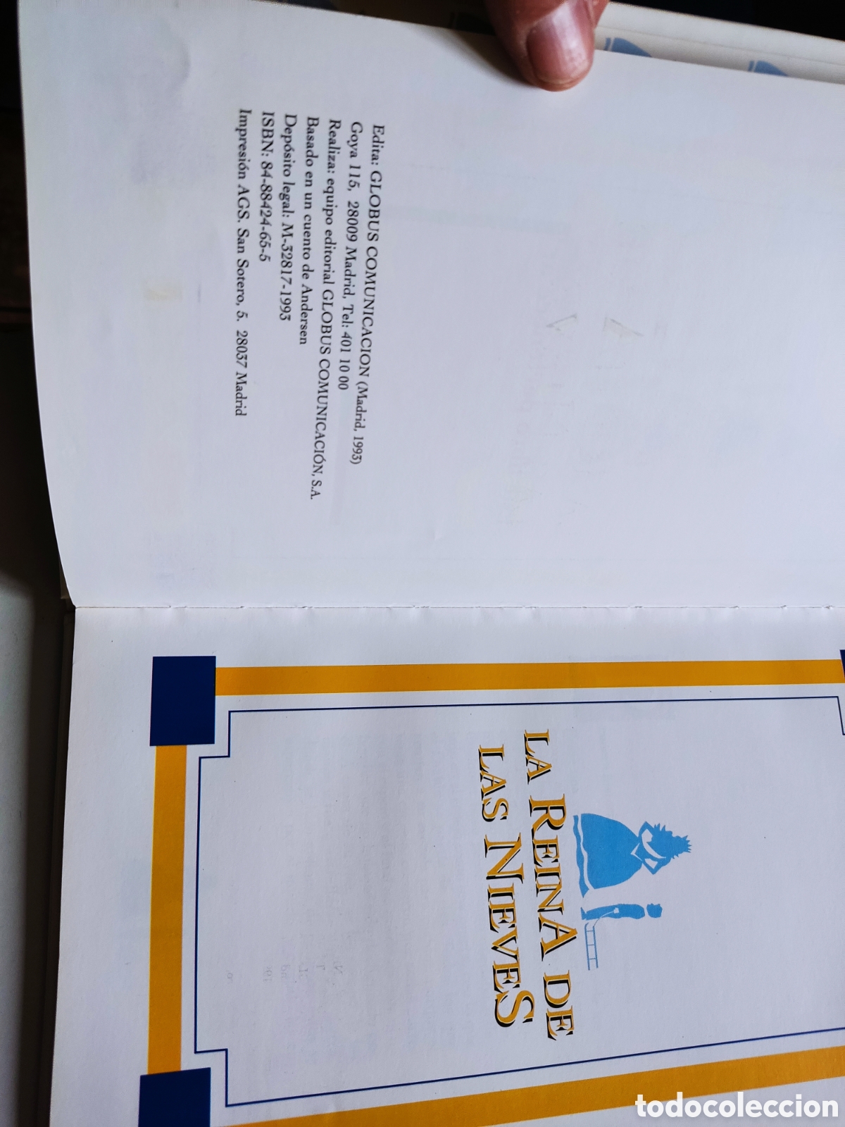 Libros de segunda mano: Libro La Reina de Las Nieves - Foto 3