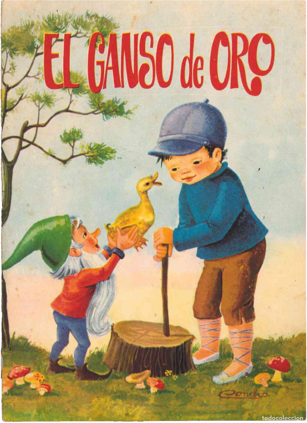 Libros de segunda mano: Cuento El ganso de oro. Ferma 1966 - Foto 1
