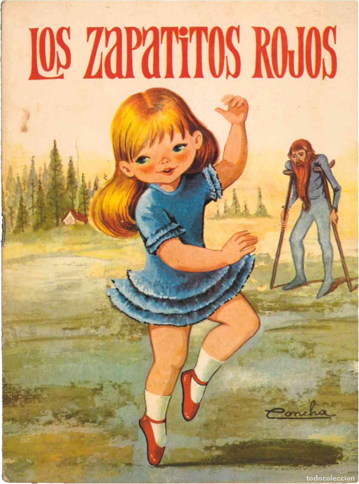 Libros de segunda mano: Cuento Los zapatitos rojos. Ferma 1966 - Foto 1