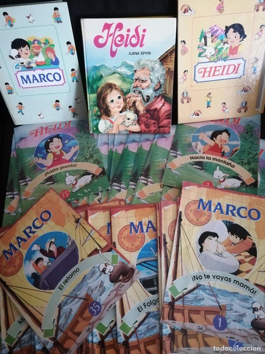 Libros de segunda mano: Lote Heidi y Marco - Foto 1