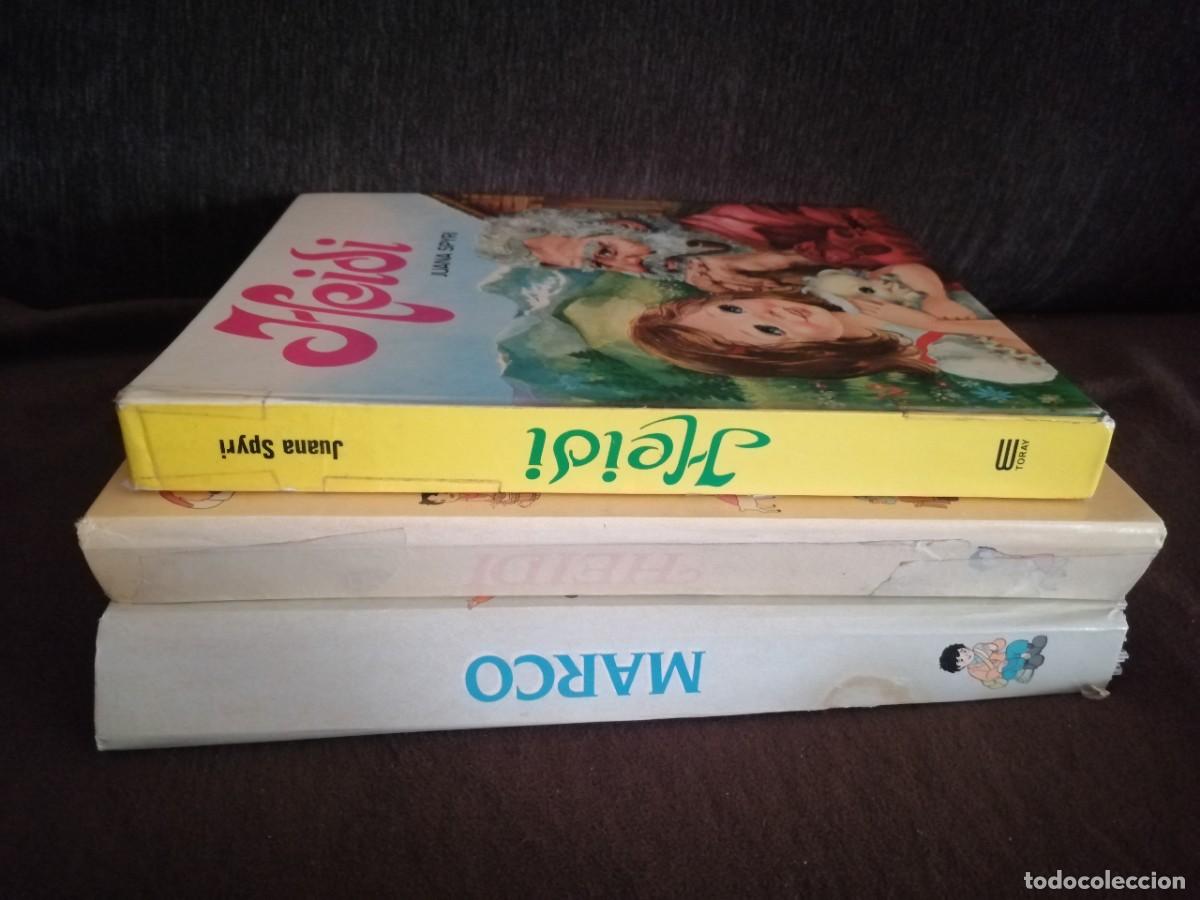 Libros de segunda mano: Lote Heidi y Marco - Foto 3