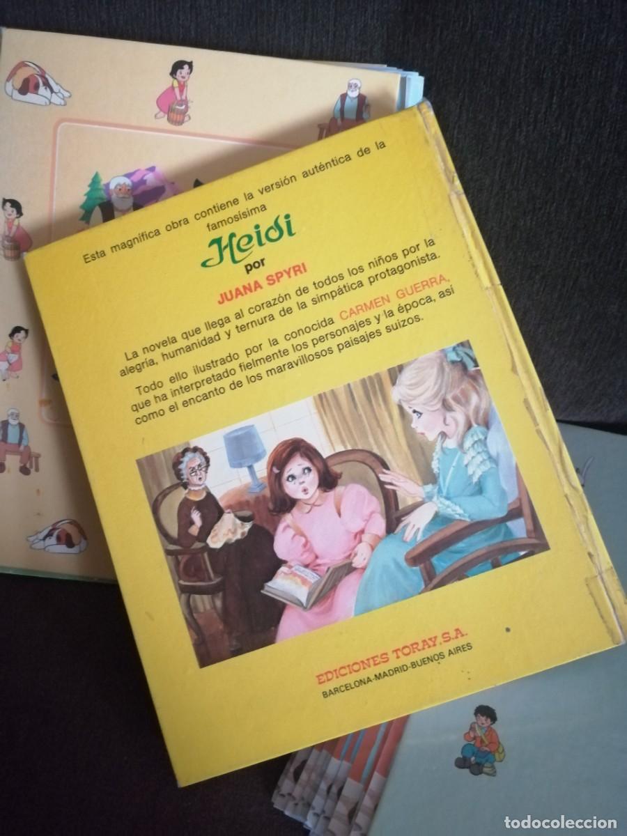 Libros de segunda mano: Lote Heidi y Marco - Foto 4