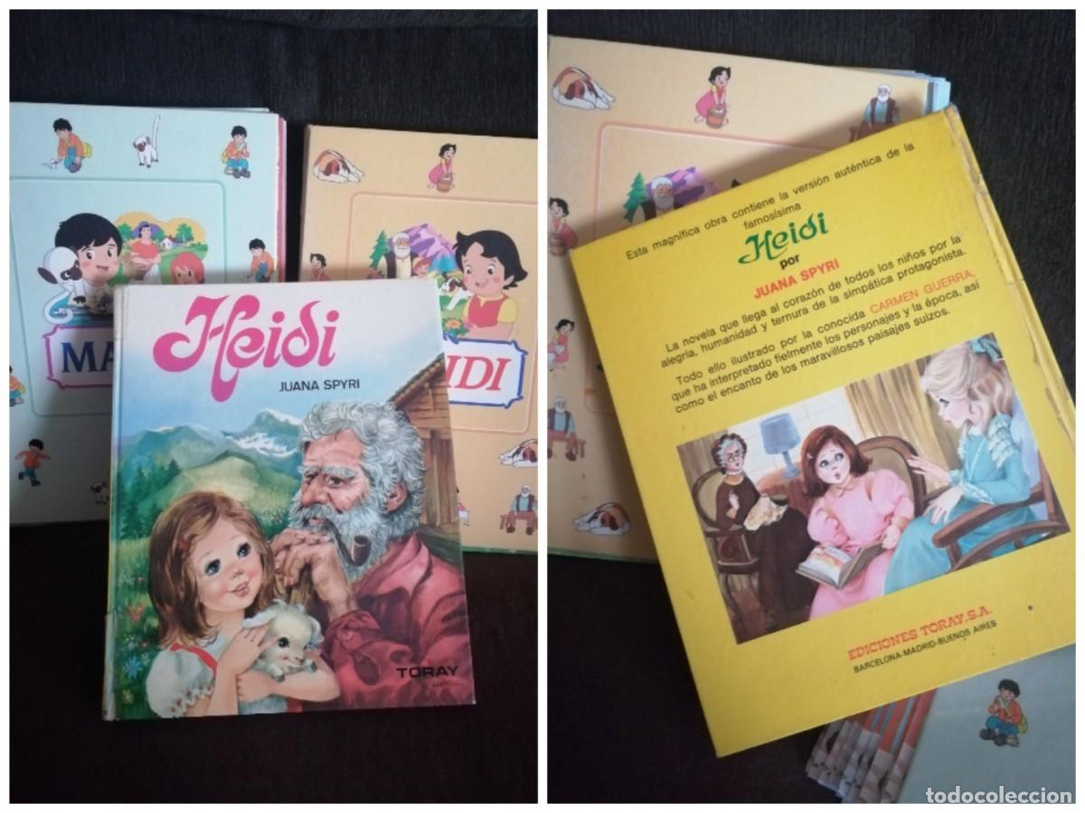 Libros de segunda mano: Lote Heidi y Marco - Foto 14