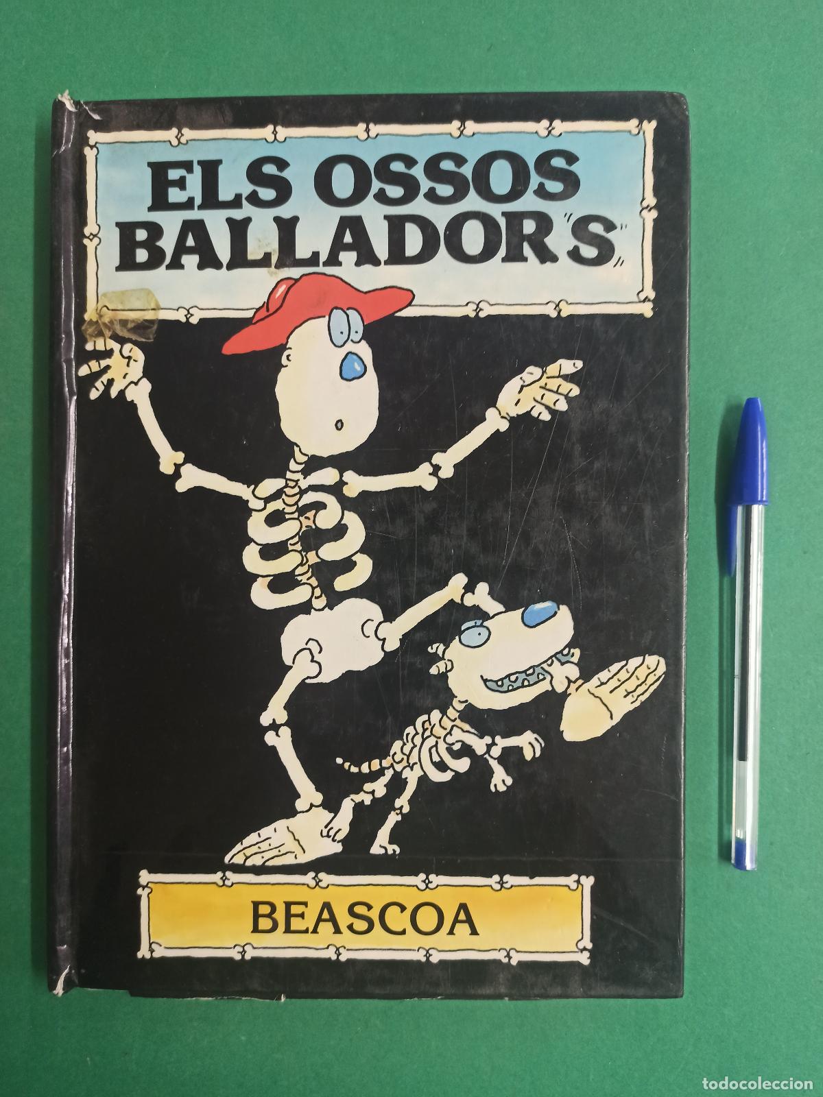 Second hand books: Antiguo libro infantil Els Ossos Balladors. Desplegable. Un poco rotas las hojas desplegables.