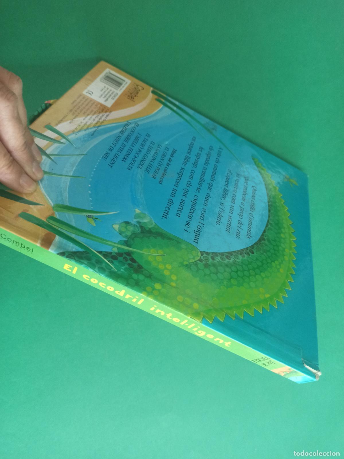 Libros de segunda mano: Antiguo libro infantil El Cocodril inteligent. 2007. Pop up. En catalan. - Foto 2