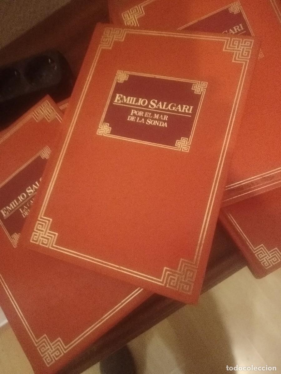 Libros de segunda mano: Colecci&oacute;n completa Emilio Salgari. En 20: libros - Foto 1