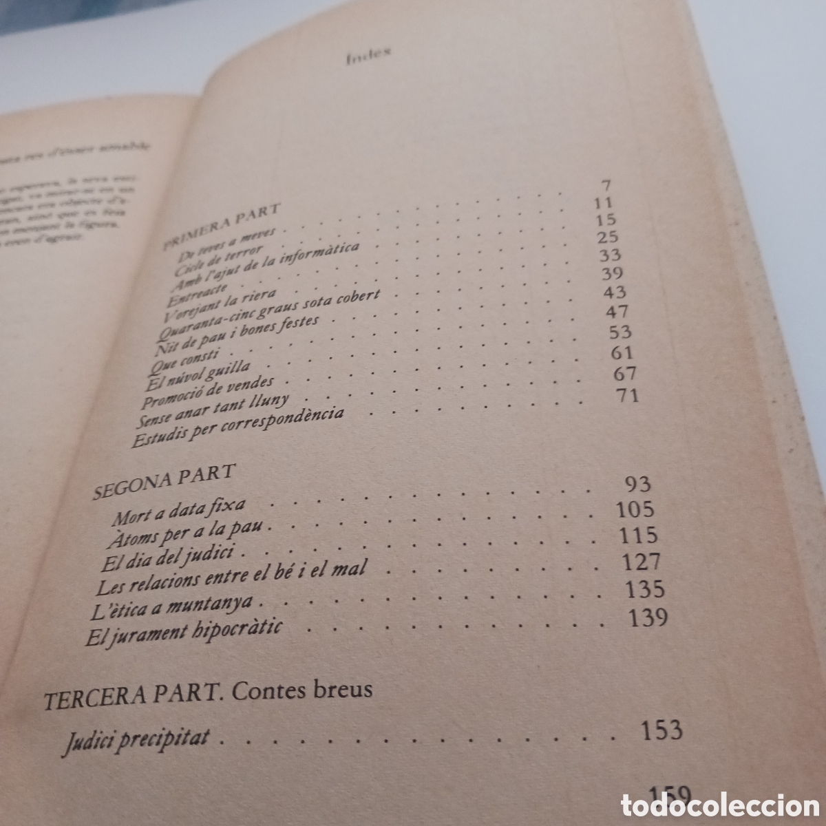 Libros de segunda mano: De Teves a meves de Pere Calders - Foto 4
