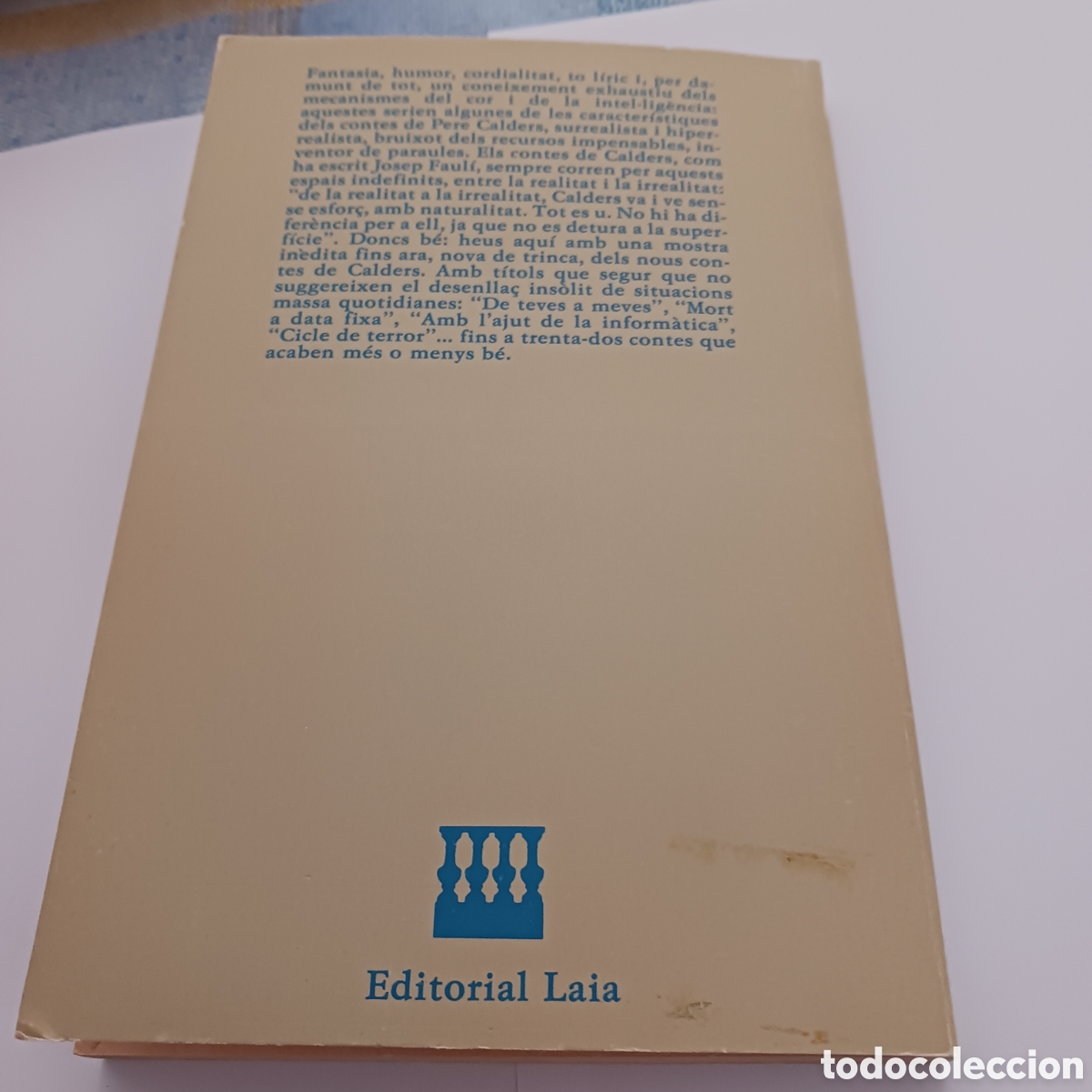 Libros de segunda mano: De Teves a meves de Pere Calders - Foto 7