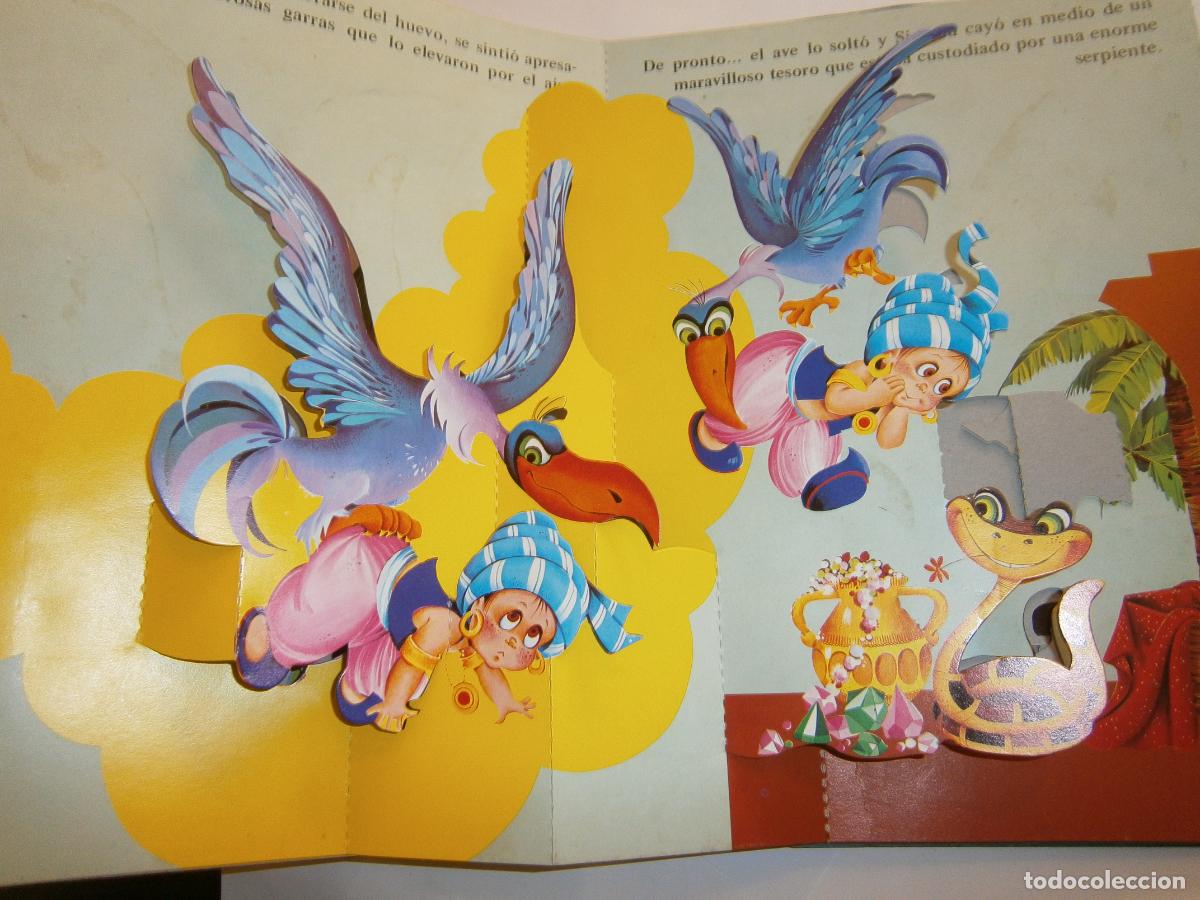 Libros de segunda mano: ANTIGUO CUENTO - SIMBAD EL MARINO - TRIDIMENSIONAL - Foto 3