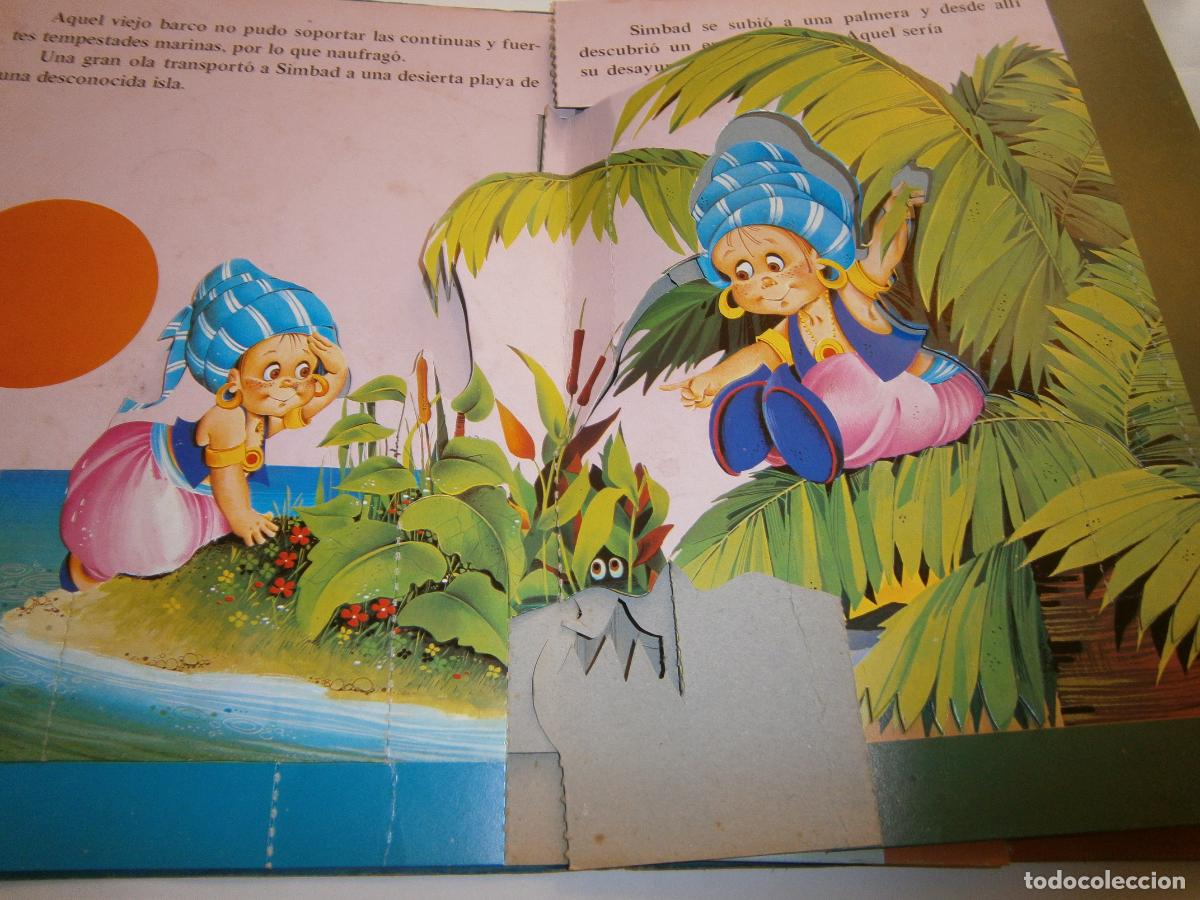 Libros de segunda mano: ANTIGUO CUENTO - SIMBAD EL MARINO - TRIDIMENSIONAL - Foto 3