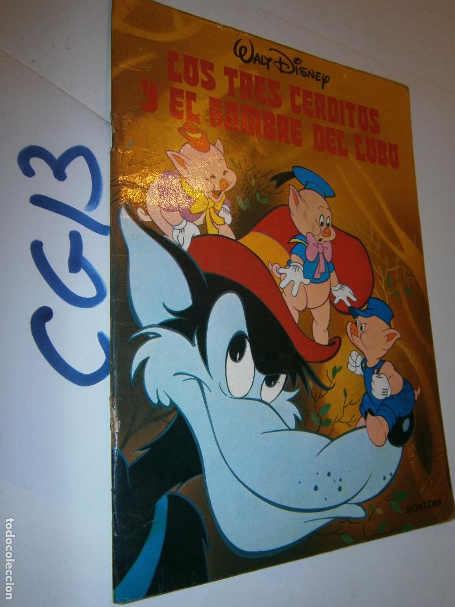 Gebrauchte B&uuml;cher: ANTIGUO CUENTO - LOS TRES CERDITOS Y EL HAMBRE DEL LOBO