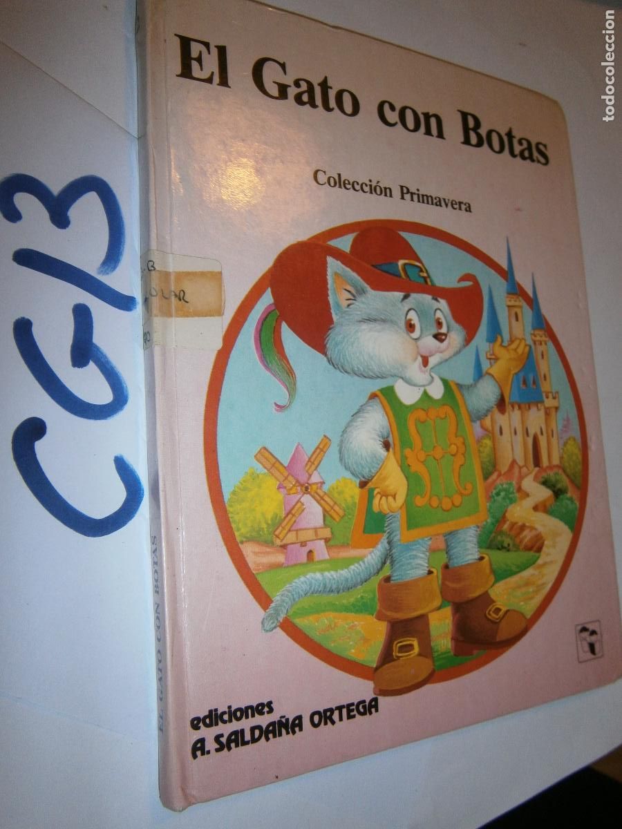Libros de segunda mano: ANTIGUO CUENTO - EL GATO CON BOTAS - Foto 1