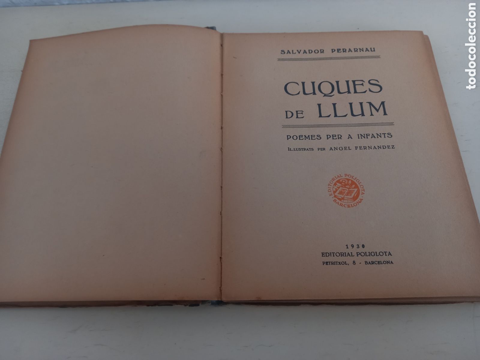 Libros de segunda mano: CUQUES DE LLUM. S Perarnau. Ilust. A. Fern&aacute;ndez. 1930 - Foto 2