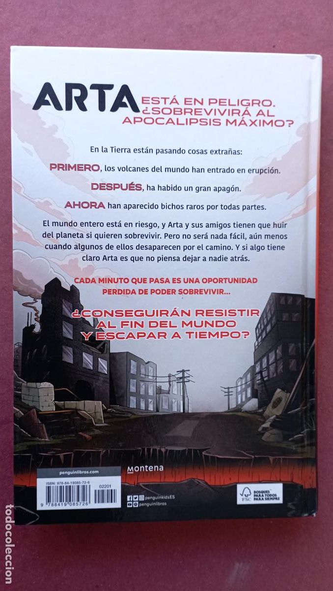Libros de segunda mano: ARTA - EN EL APOCALIPSIS M&Aacute;XIMO - MONTENA 2022 - Foto 4