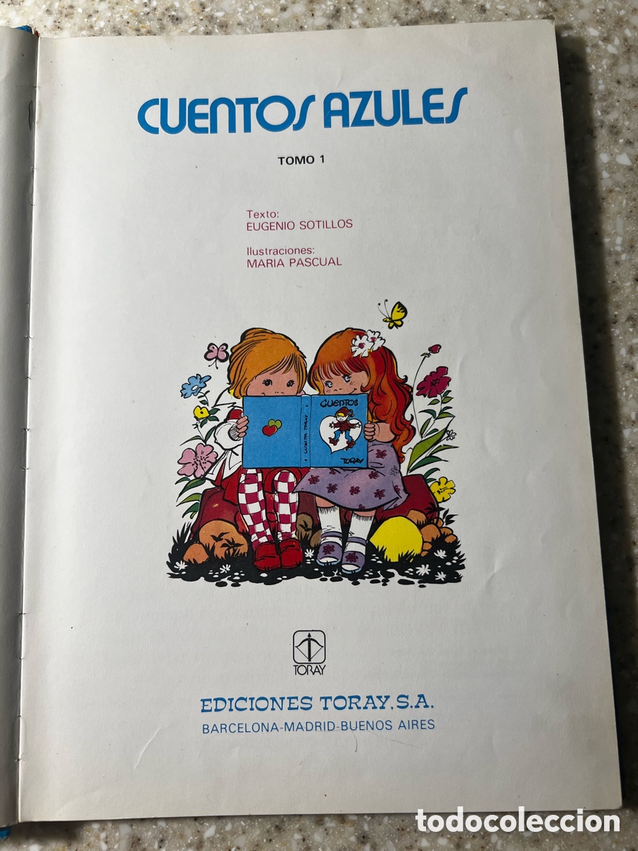 Libros de segunda mano: CUENTOS AZULES. TOMO I. EDICIONES TORAY. BARCELONA, 1981. - Foto 3
