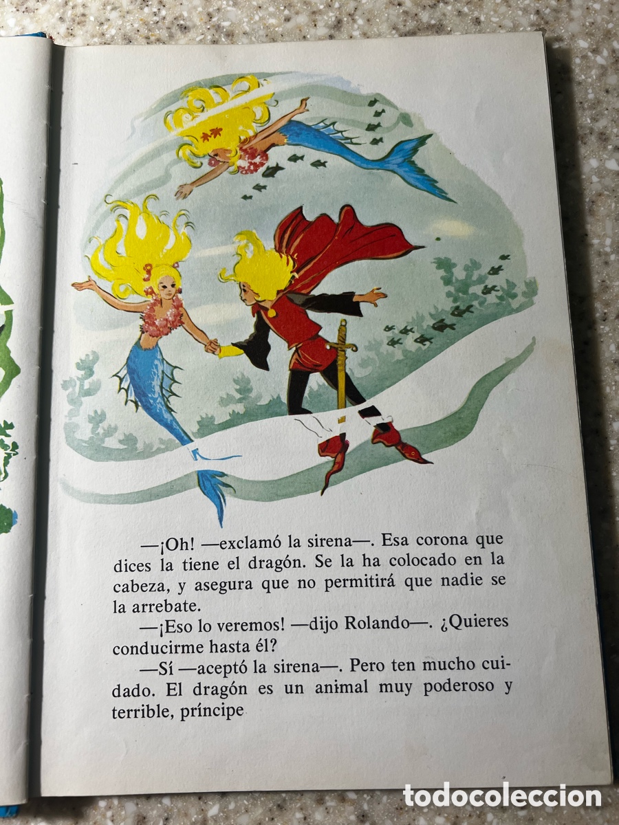 Libros de segunda mano: CUENTOS AZULES. TOMO I. EDICIONES TORAY. BARCELONA, 1981. - Foto 4
