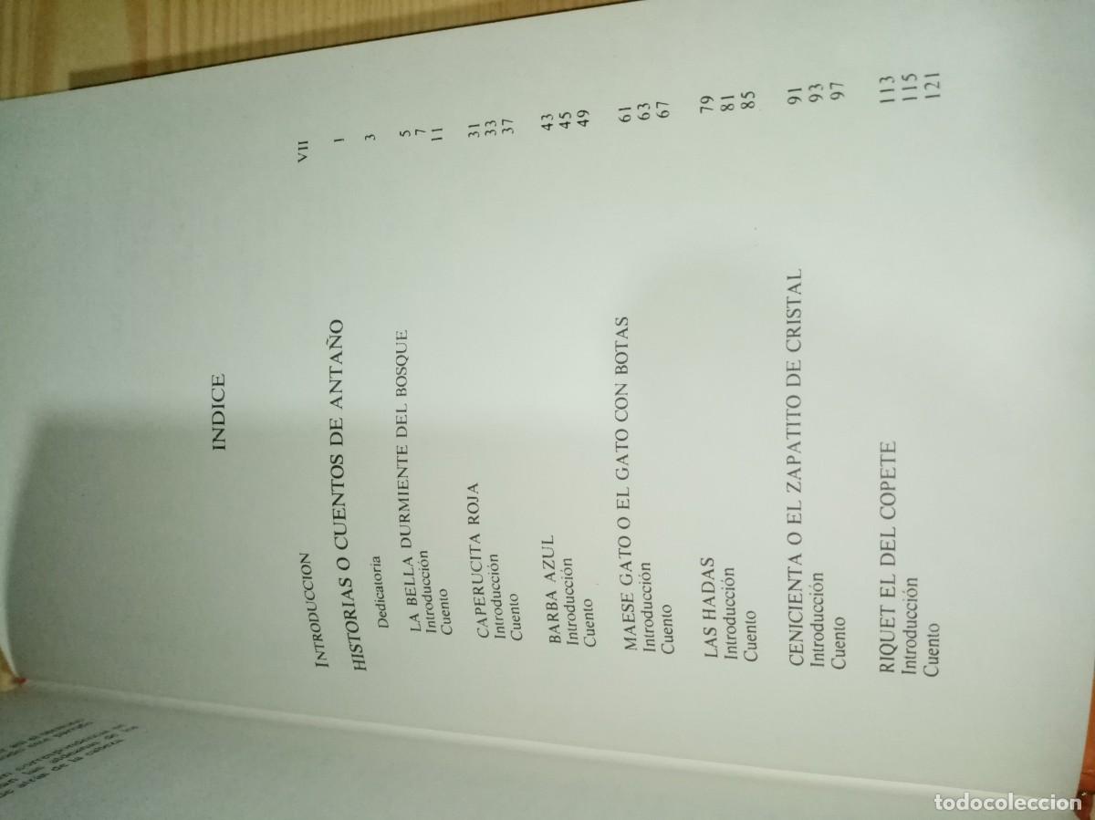 Libros de segunda mano: CUENTOS DE ANTA&Ntilde;O. PERRAULT. EDICIONES GAVIOTA. EST3B5 - Foto 3