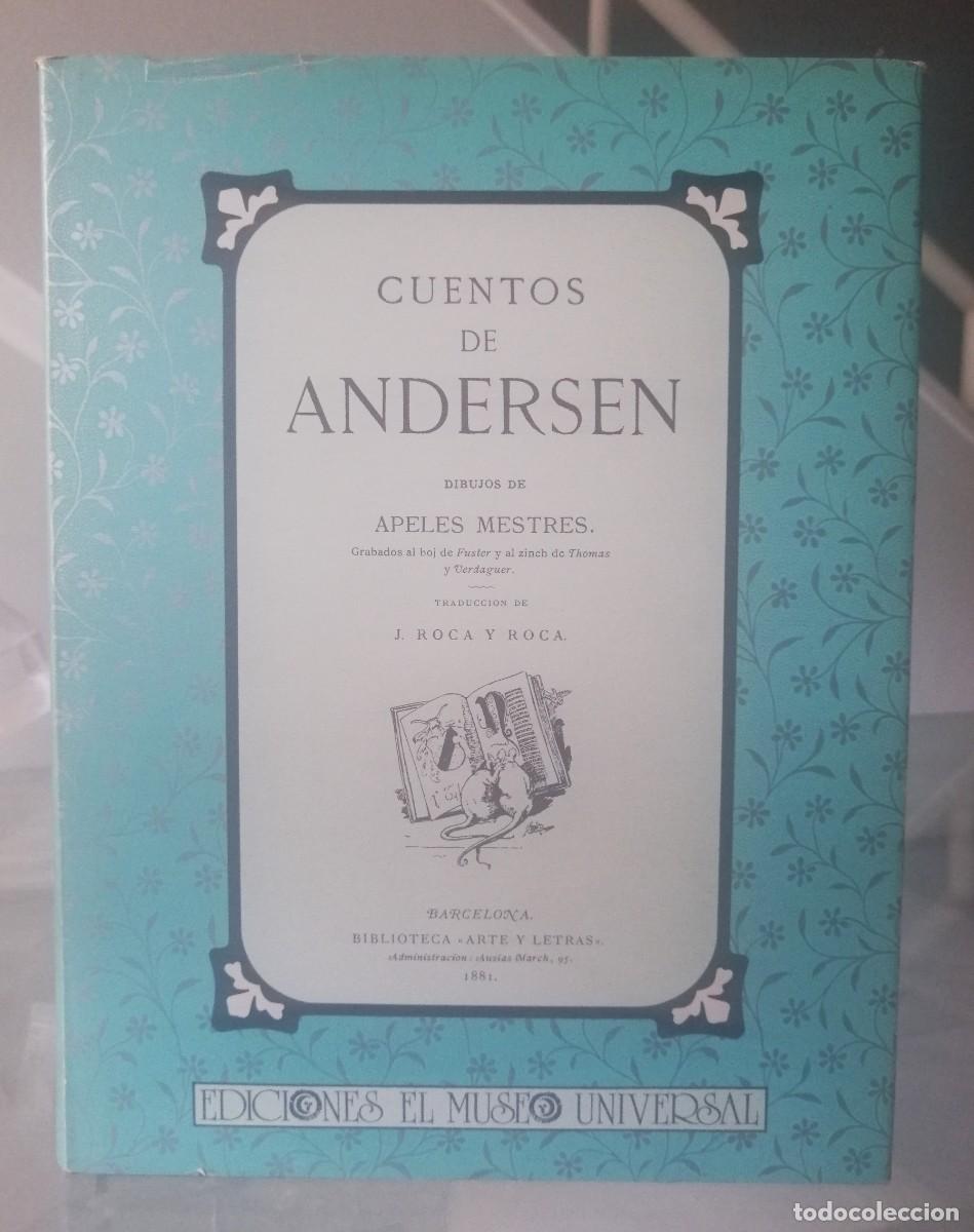 Libros de segunda mano: LOS CUENTOS DE ANDERSEN - EDICIONES EL MUSEO UNIVERSAL 1983 - 270 X 210 - Foto 2