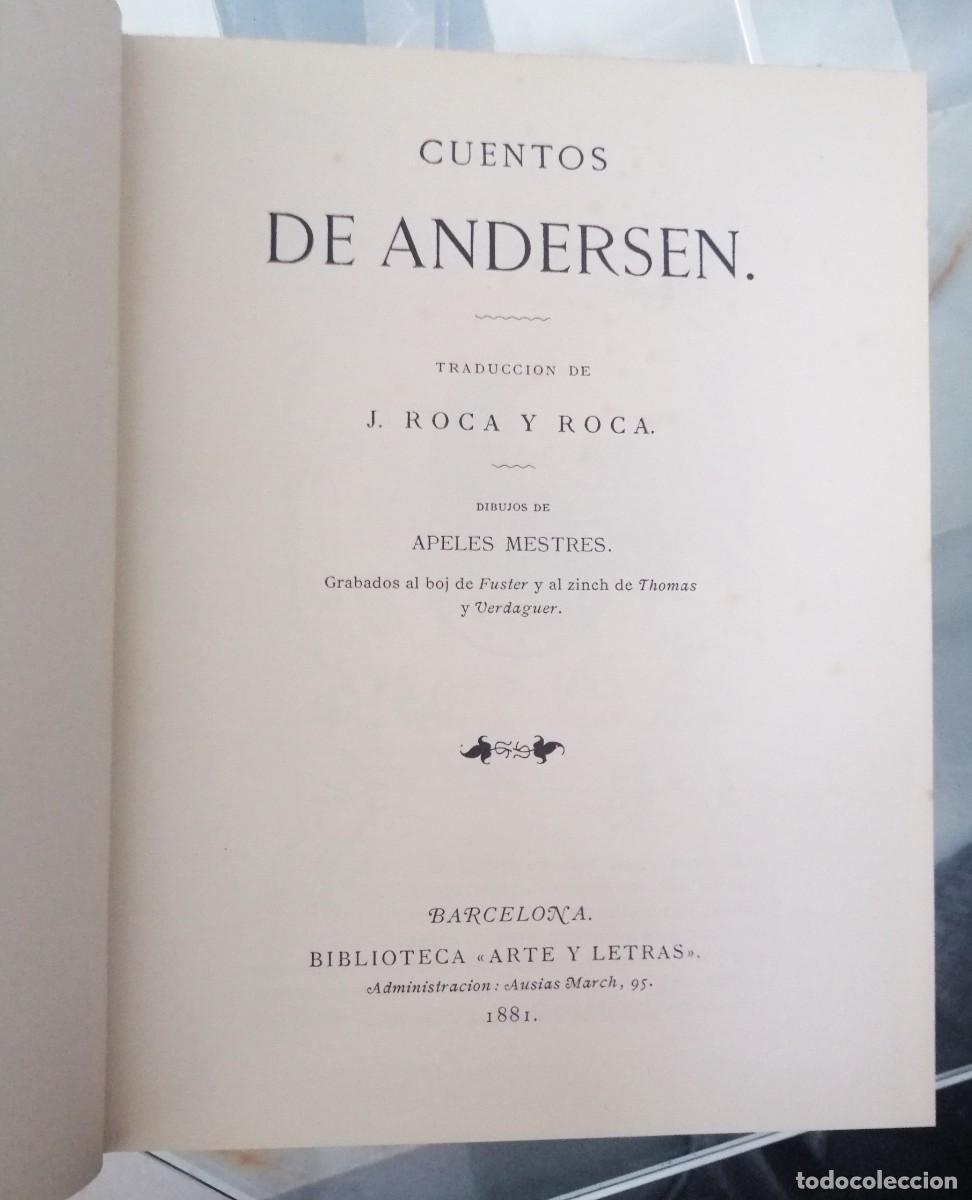 Libros de segunda mano: LOS CUENTOS DE ANDERSEN - EDICIONES EL MUSEO UNIVERSAL 1983 - 270 X 210 - Foto 5