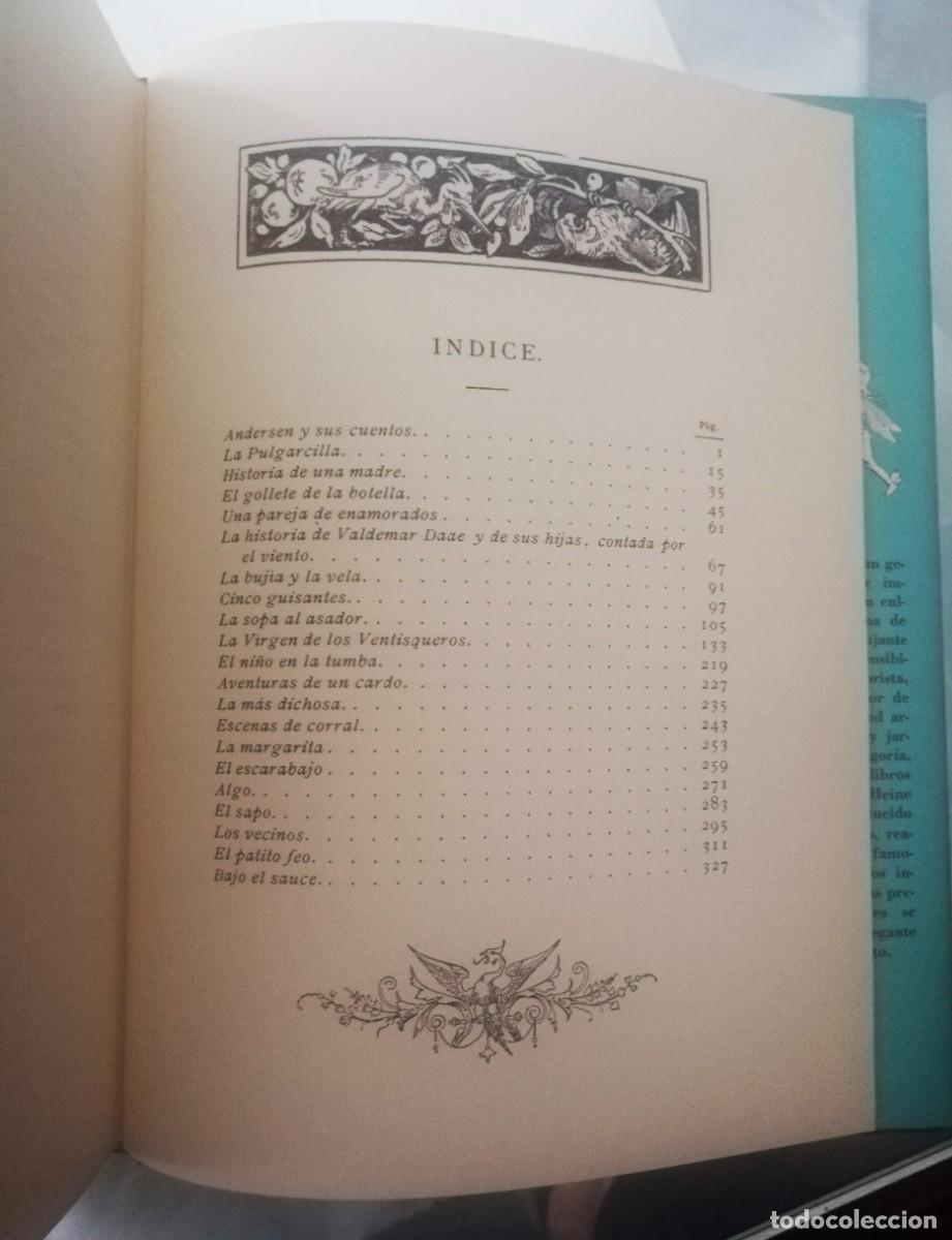 Libros de segunda mano: LOS CUENTOS DE ANDERSEN - EDICIONES EL MUSEO UNIVERSAL 1983 - 270 X 210 - Foto 6