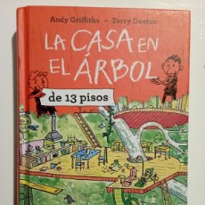Libros de segunda mano: LA CASA EN EL ÁRBOL DE 13 PISOS - ANDY GRIFFITHS - TERRY DENTON - RBA TAPA DURA, COMO NUEVO