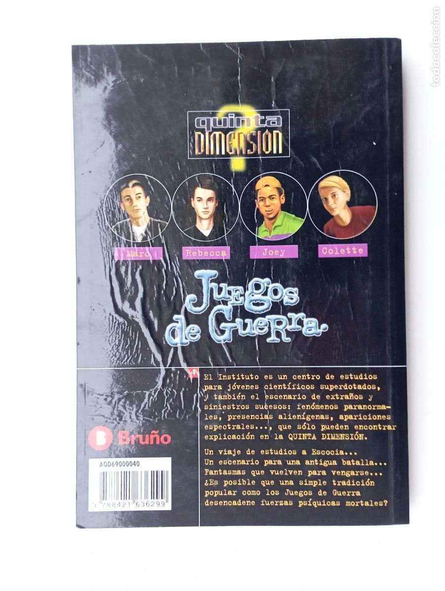 Libros de segunda mano: QUINTA DIMENSION - JUEGOS DE GUERRA - BRU&Ntilde;O - Foto 3