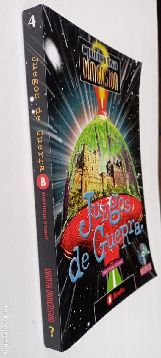 Libros de segunda mano: QUINTA DIMENSION - JUEGOS DE GUERRA - BRU&Ntilde;O - Foto 2