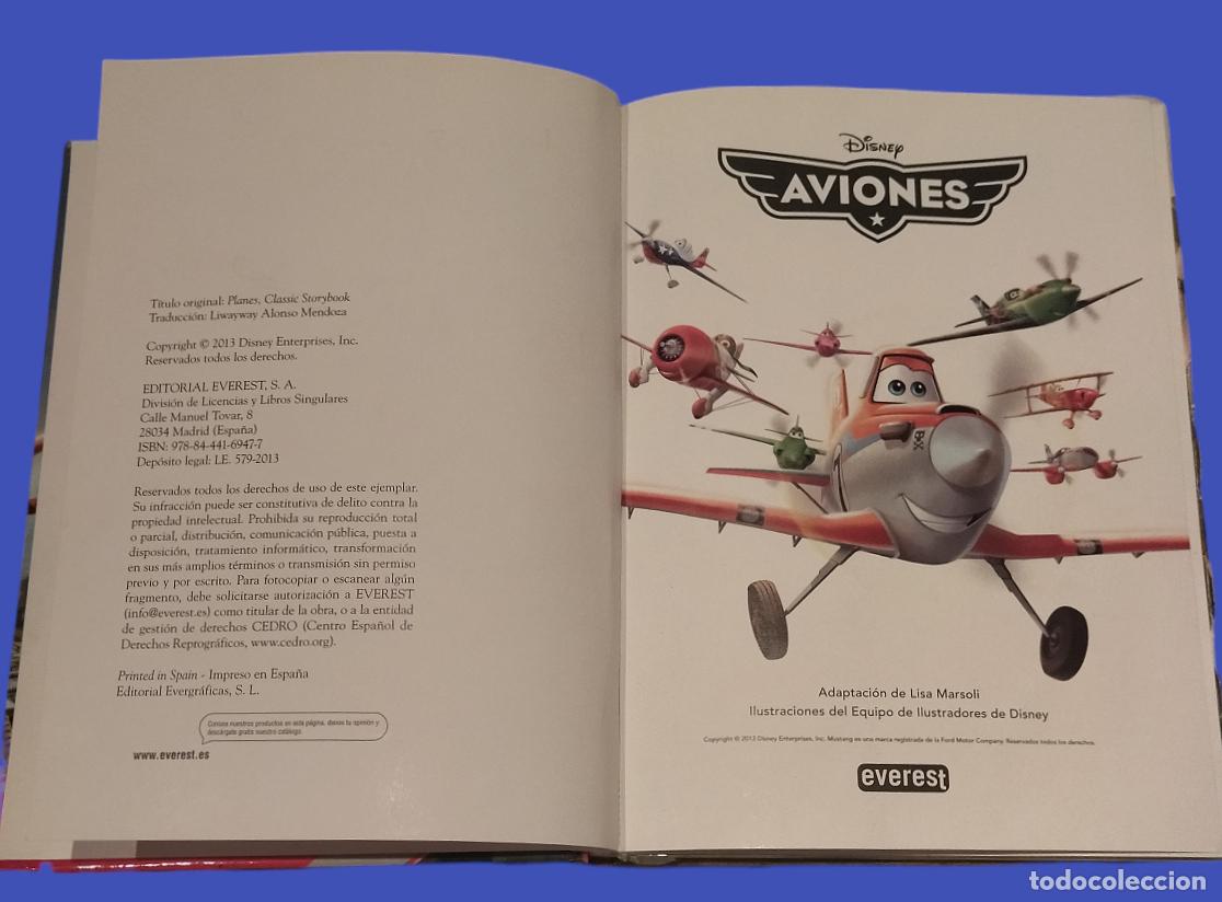Libros de segunda mano: AVIONES - DISNEY / EDITORIAL EVEREST 2013. - Foto 6
