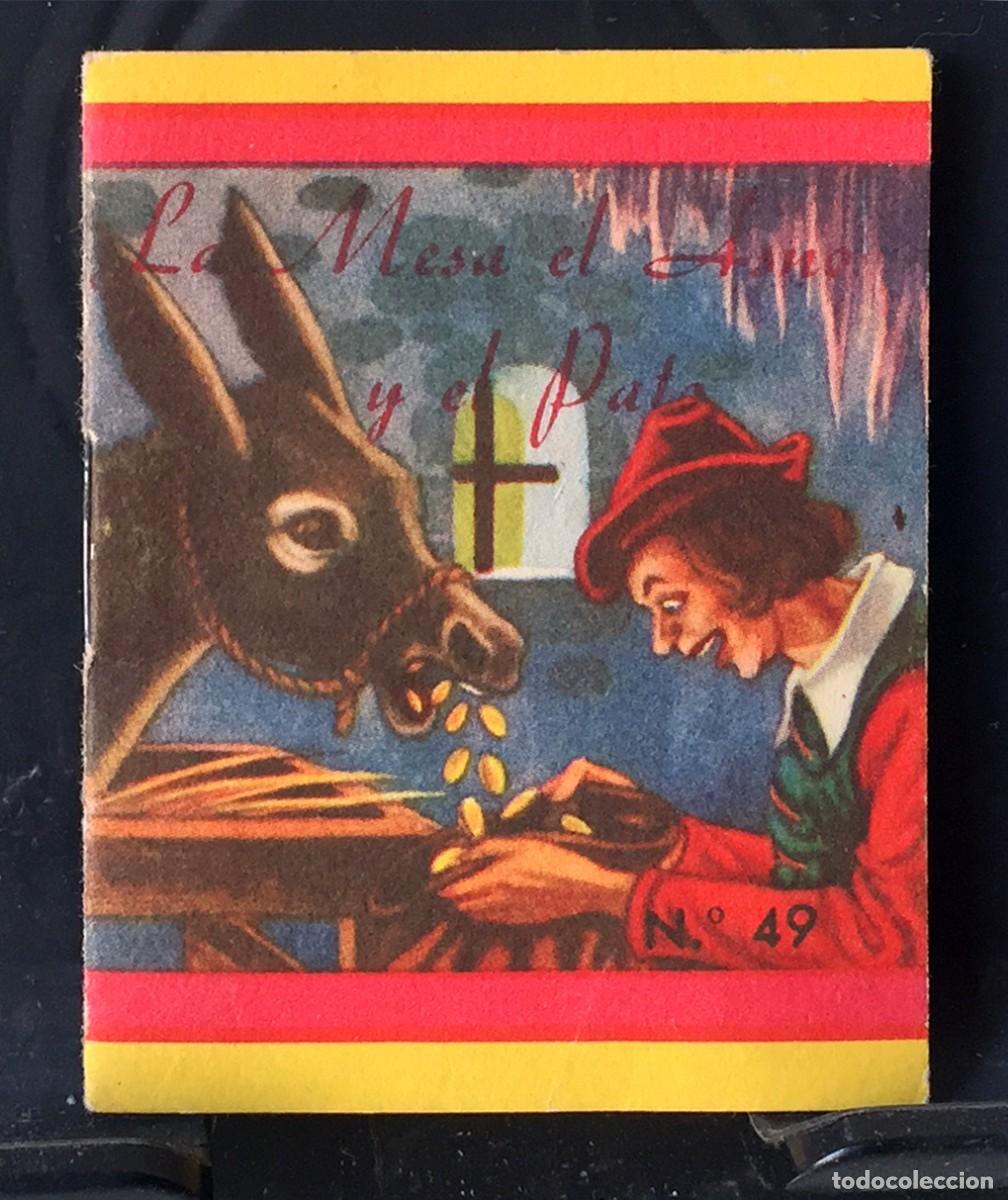 Libros de segunda mano: Mini cuento FHER - La Mesa, el Asno y el Palo - Foto 1