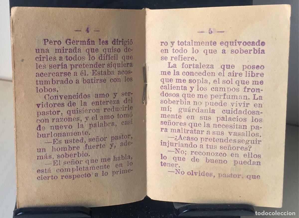 Libros de segunda mano: Mini cuento Linera - El ga&ntilde;&aacute;n - Foto 3