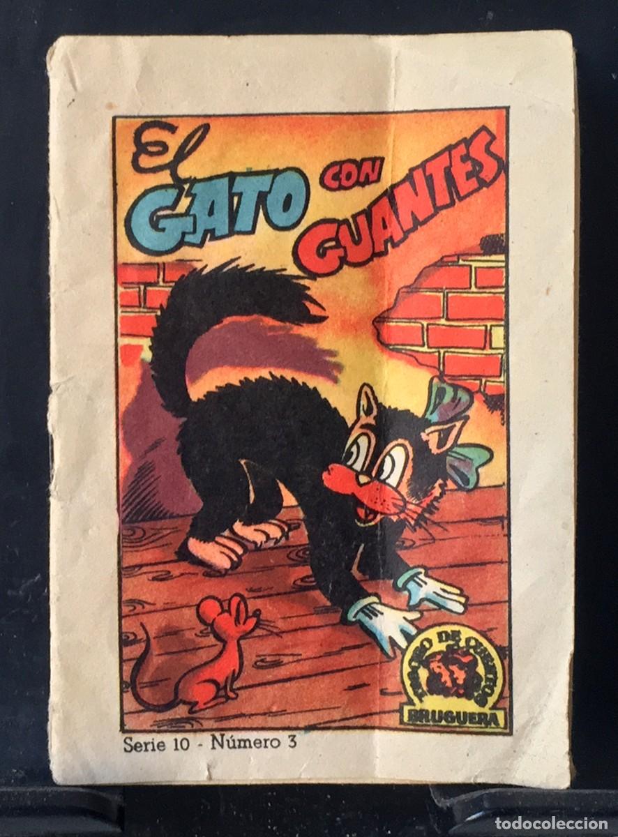 Libros de segunda mano: Mini cuento Bruguera - El Gato con Guantes - Foto 1
