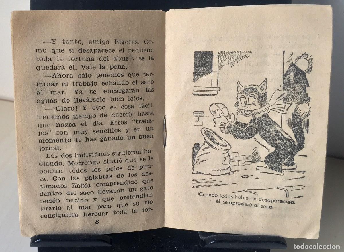 Libros de segunda mano: Mini cuento Bruguera - El Gato con Guantes - Foto 3