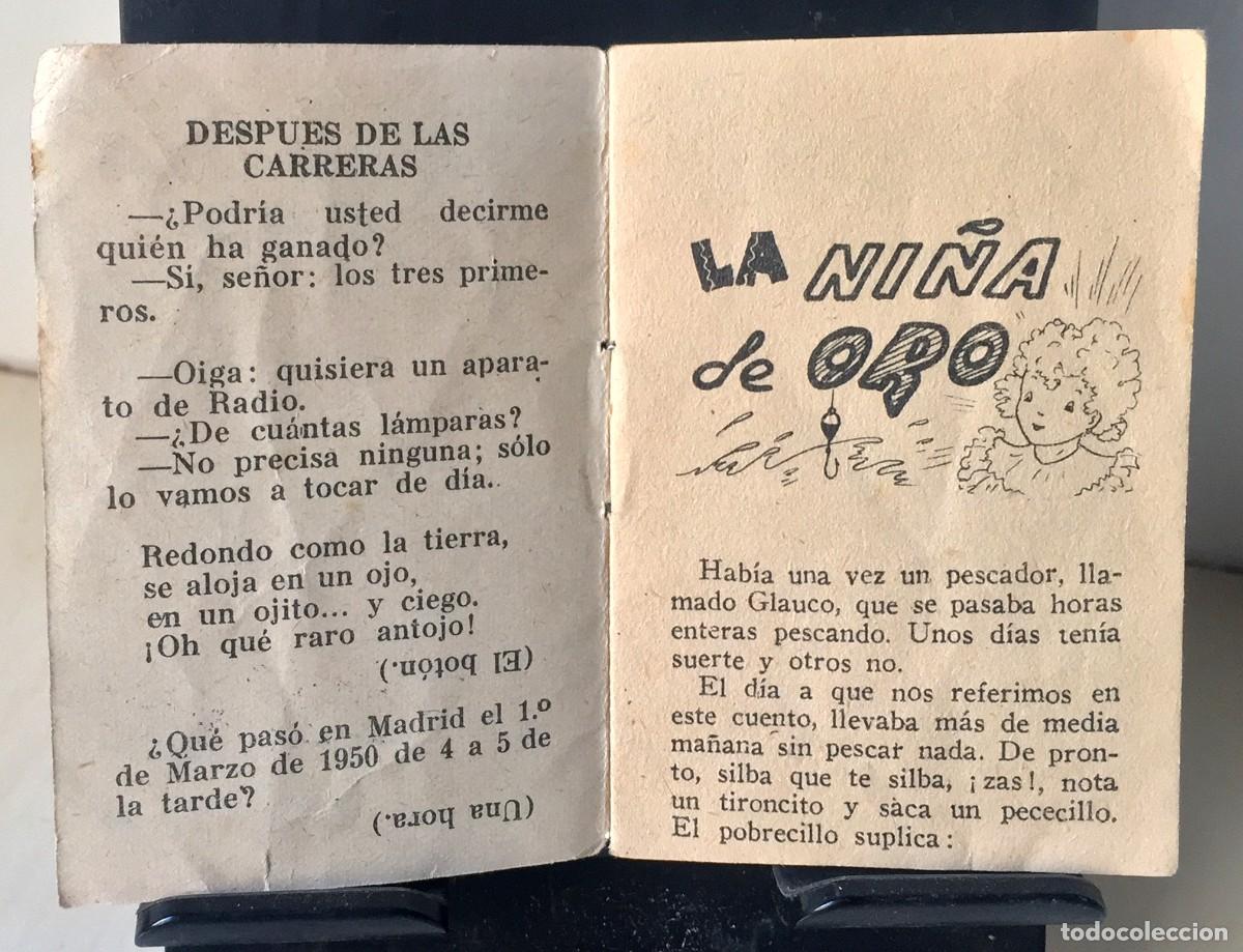 Libros de segunda mano: Mini cuento Miniatura 71 - La Ni&ntilde;a de Oro - Foto 4