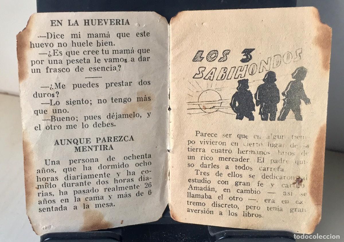 Libros de segunda mano: Mini cuento Miniatura 66 - Los 3 Sabihondos - Foto 3