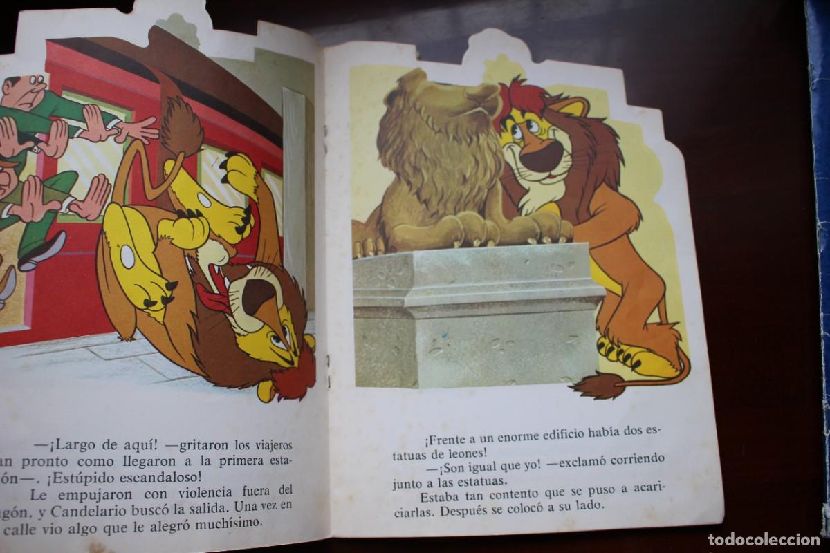 Libros de segunda mano: Cuento troquelado antiguo. Un le&oacute;n en la ciudad. Toray - Foto 3