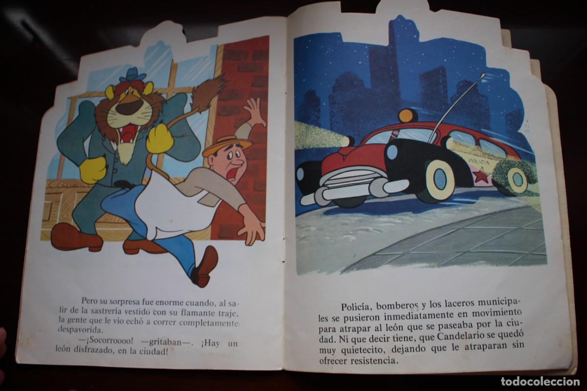 Libros de segunda mano: Cuento troquelado antiguo. Un le&oacute;n en la ciudad. Toray - Foto 4