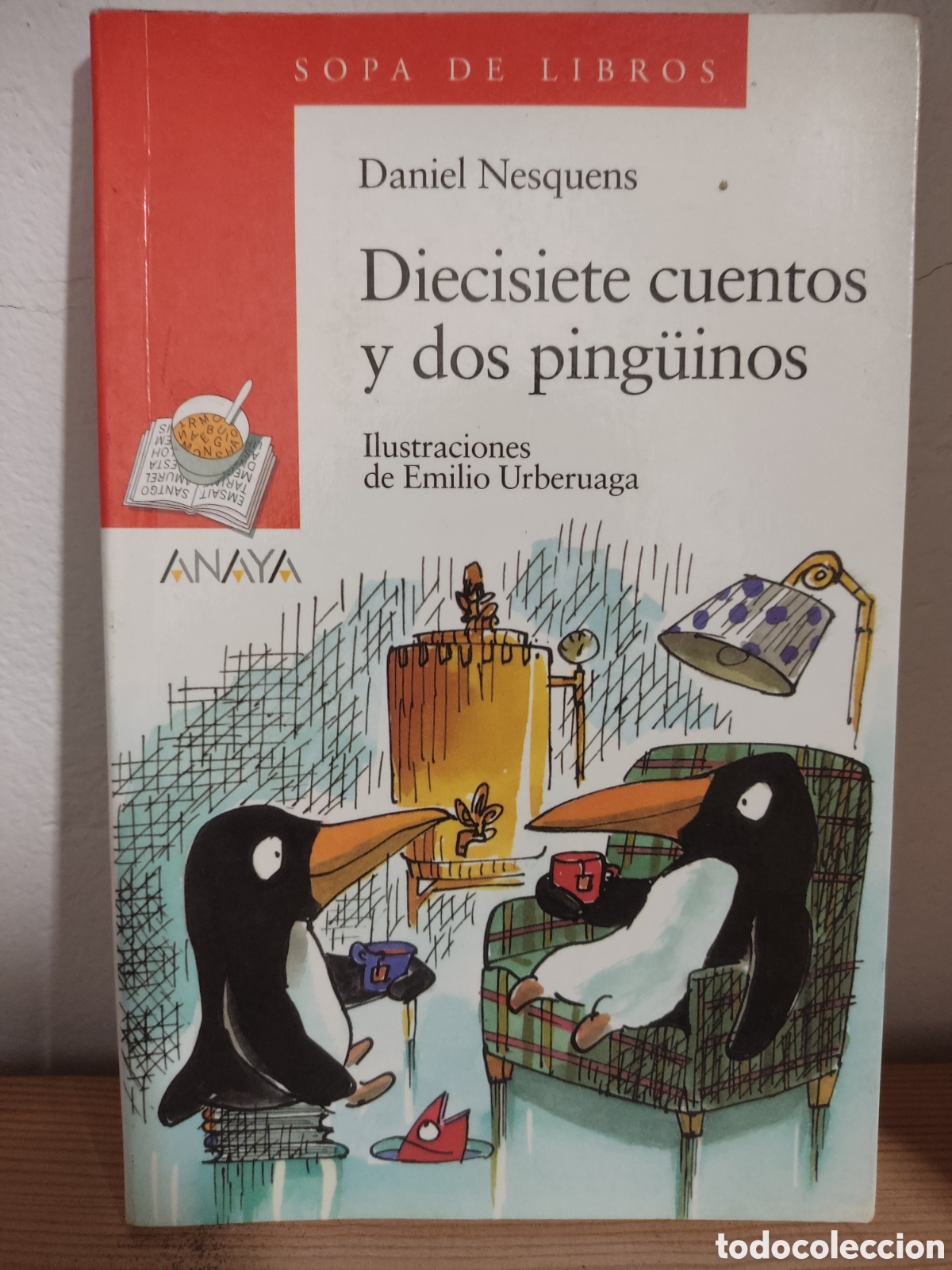 Libros de segunda mano: Diecisiete cuentos y dos ping&uuml;inos - Foto 1