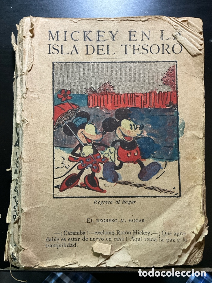 Libros de segunda mano: MICKEY en la isla del tesoro - Foto 1