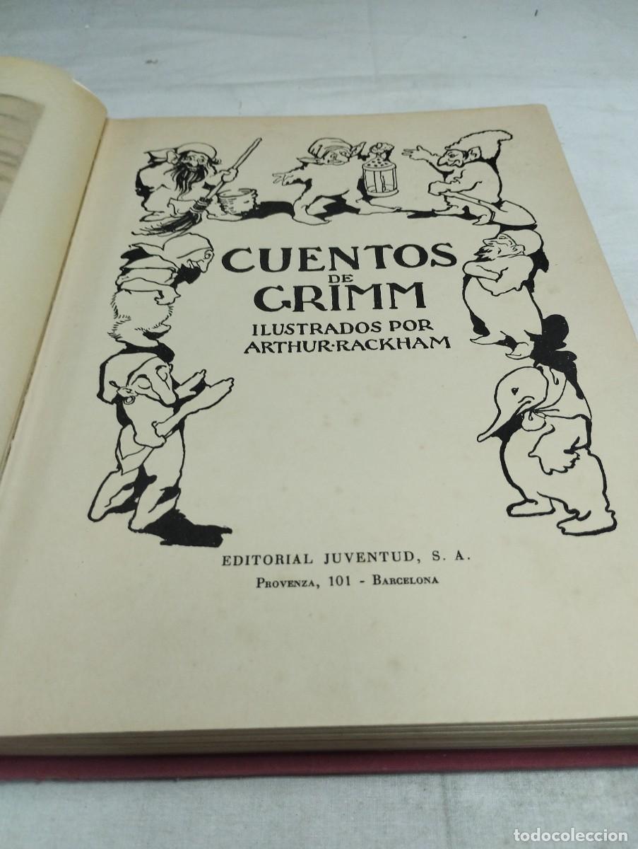 Libros de segunda mano: Cuentos de Grimm. Editorial Juventud, 1971 - Foto 2