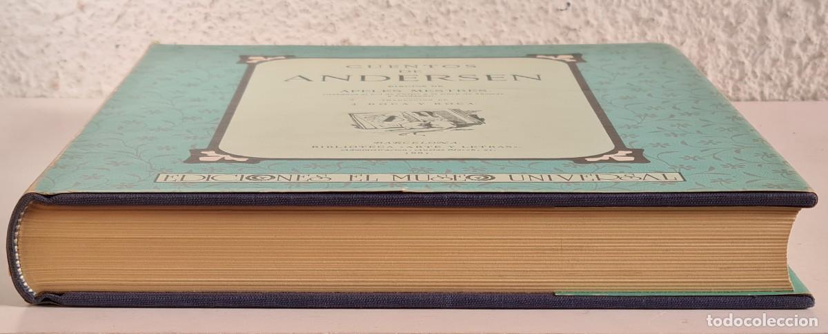 Libros de segunda mano: Cuentos de Andersen - Ilustraciones Apel&middot;les Mestres - Edici&oacute;n Facs&iacute;mil - Foto 2