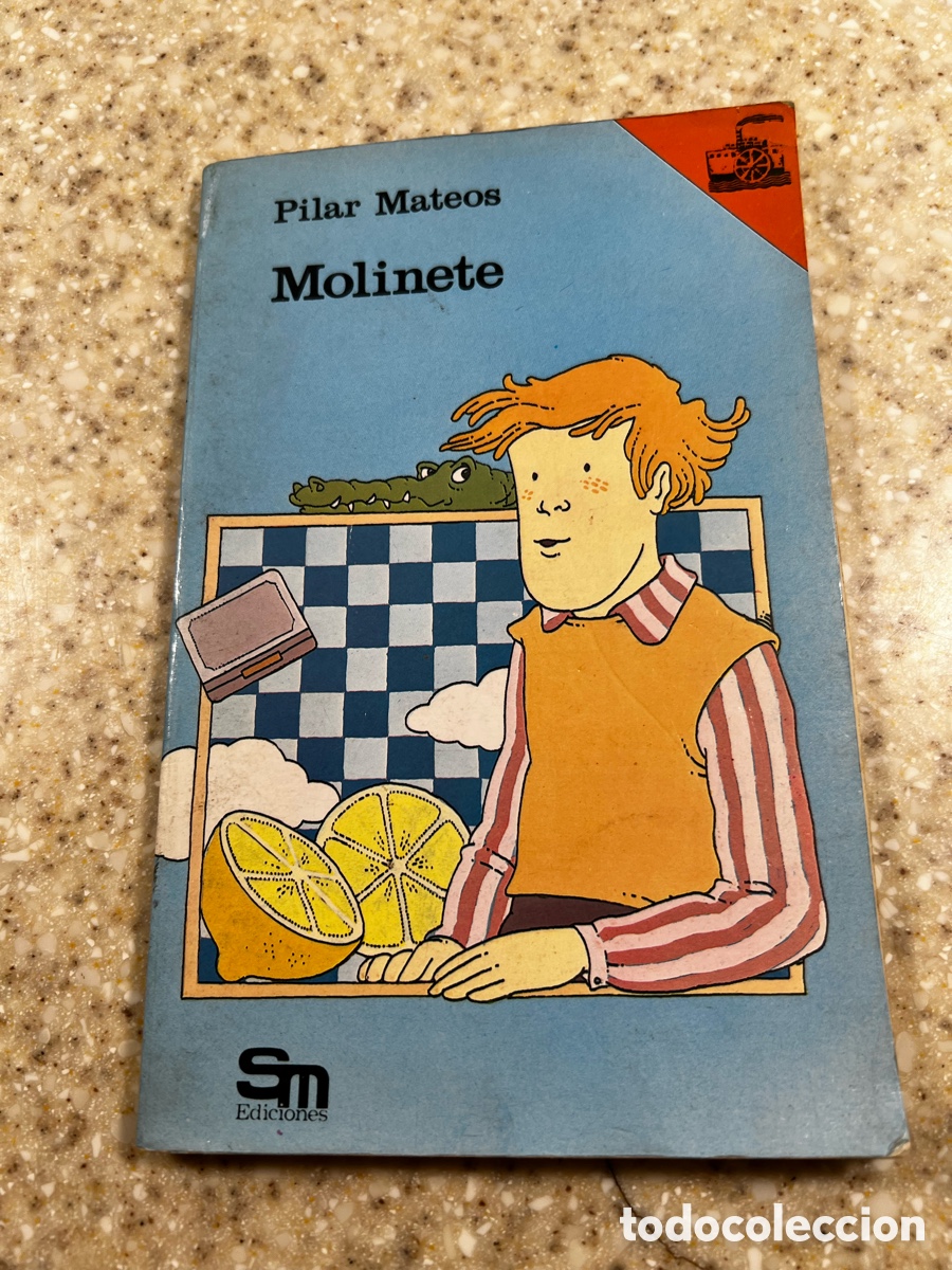Libros de segunda mano: MOLINETE-PILAR MATEOS-BARCO DE VAPOR-SM