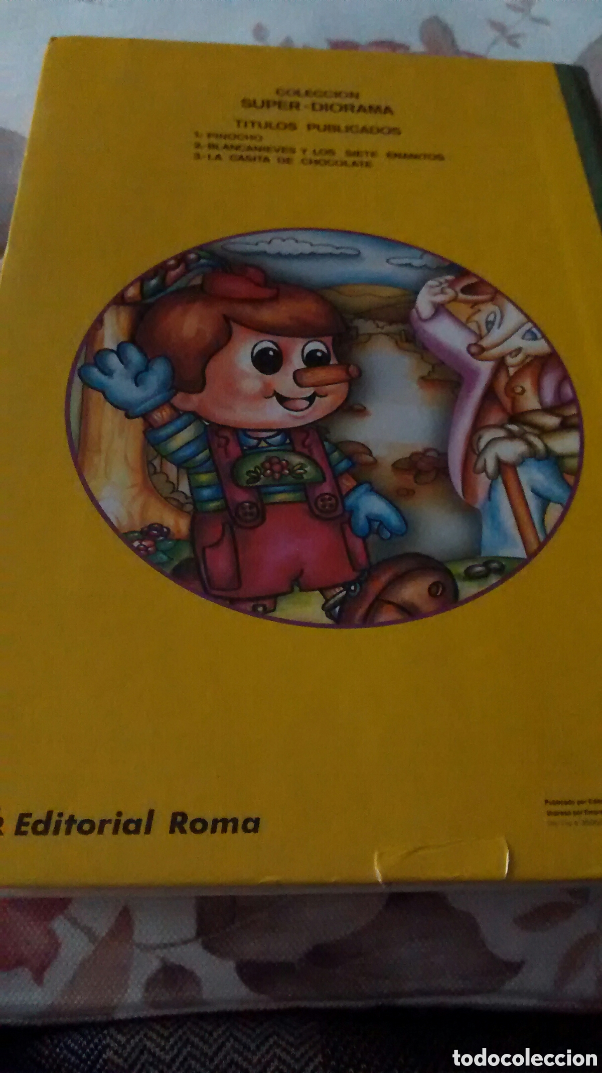 Libros de segunda mano: PINOCHO (LIBRO DIORAMA) (EDITORIAL ROMA) - Foto 2