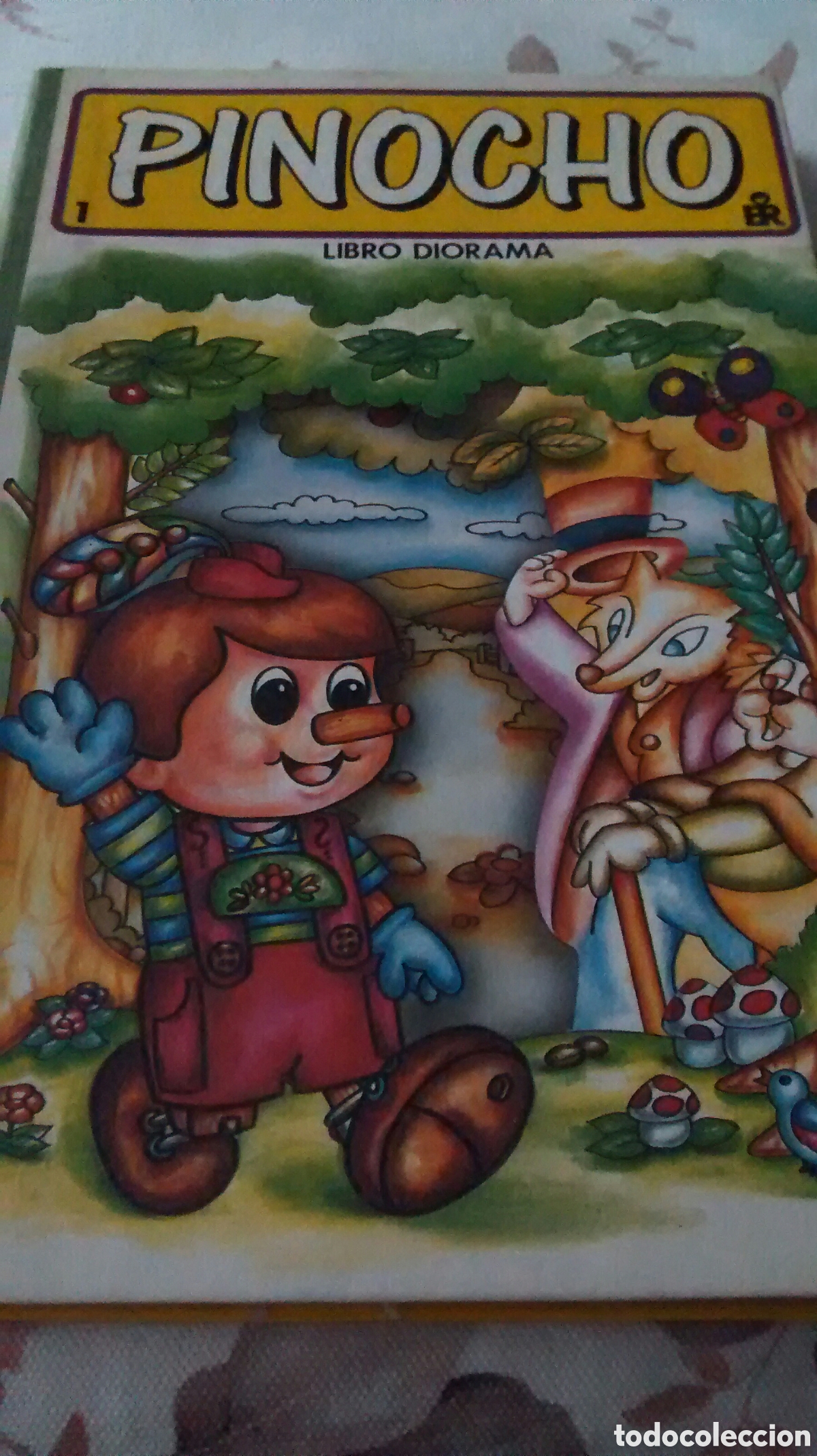 Libros de segunda mano: PINOCHO (LIBRO DIORAMA) (EDITORIAL ROMA) - Foto 1