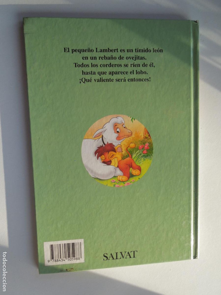 Libros de segunda mano: LAMBERT EL LE&Oacute;N T&Iacute;MIDO - DISNEY - EDITORIAL SALVAT 2000. - Foto 2