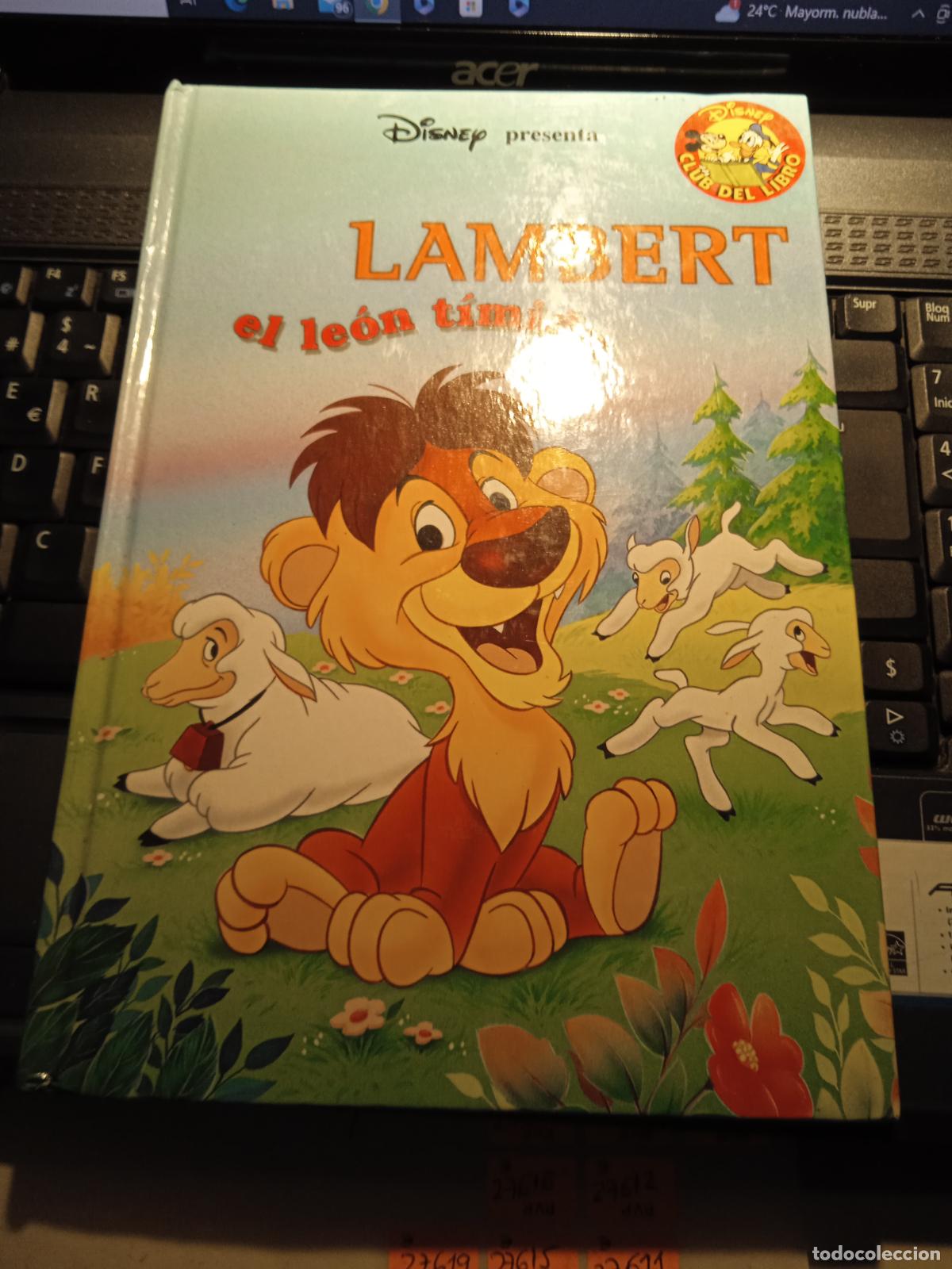 Libros de segunda mano: LAMBERT EL LE&Oacute;N T&Iacute;MIDO - DISNEY - EDITORIAL SALVAT 2000. - Foto 1