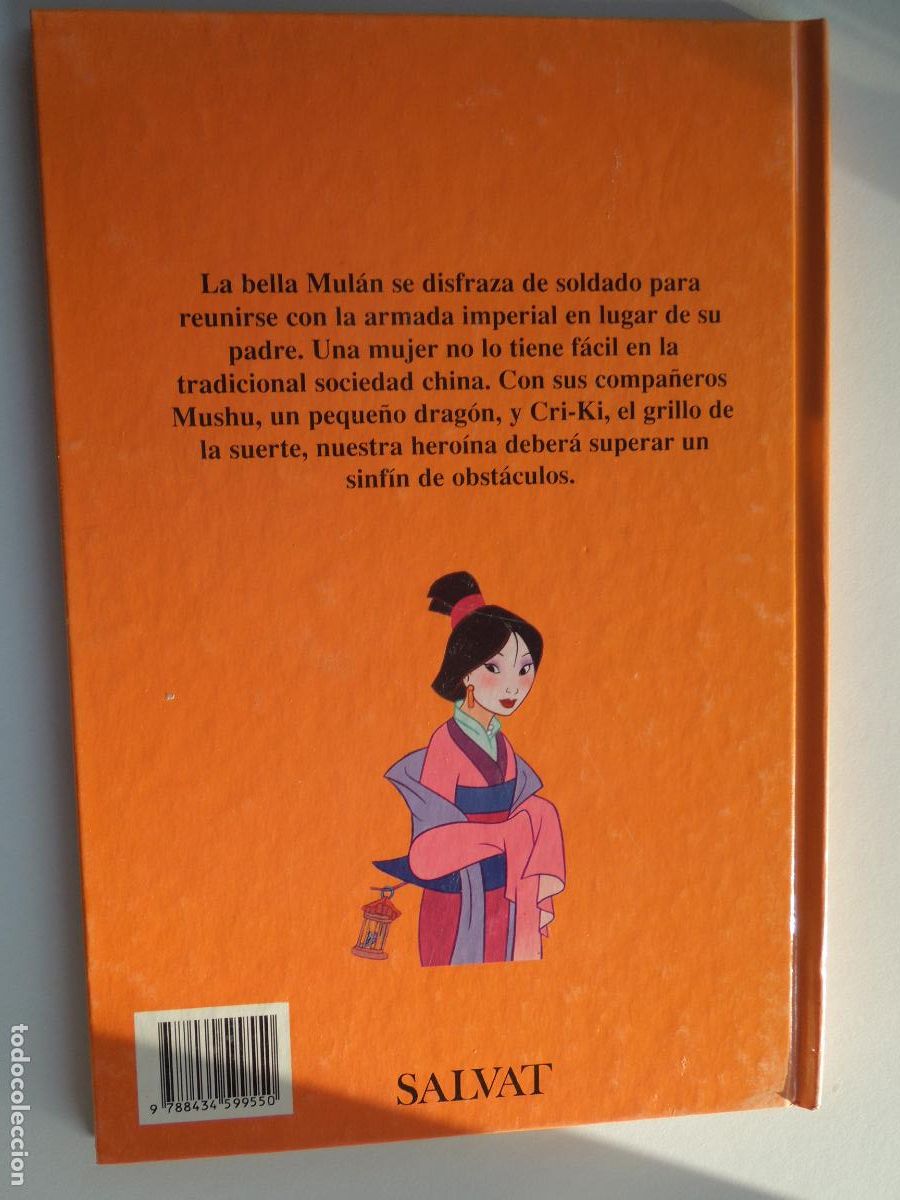 Libros de segunda mano: MUL&Aacute;N - DISNEY - EDITORIAL SALVAT 1999. - Foto 2